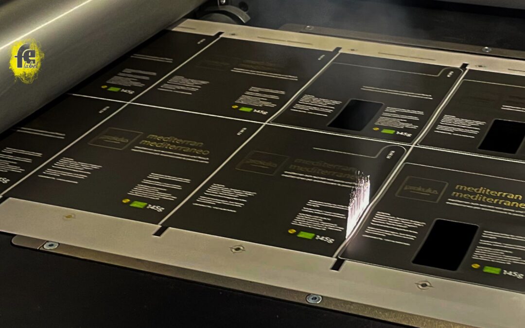 Etichette fustellate a laser